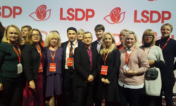 Vilniaus socialdemokratai, kartu su kitais LSDP  konferencijos delegatais,  patvirtino Socialdemokratinę viziją Lietuvai